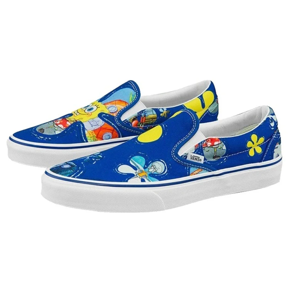 Vans x Sponge Bob Squarepants AlohaBob Blue Tropical Womens 5.5 Mens 4 EU 35‎